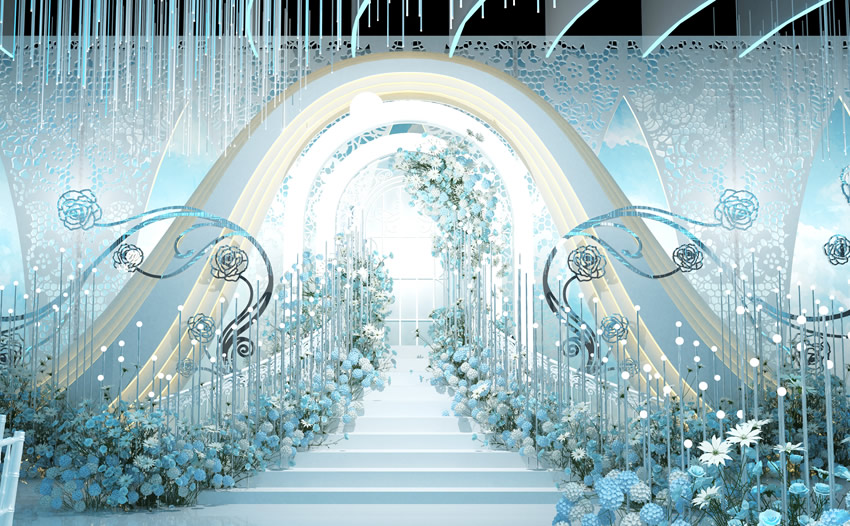 蒙自釡香烙馍村水晶厅效果展示